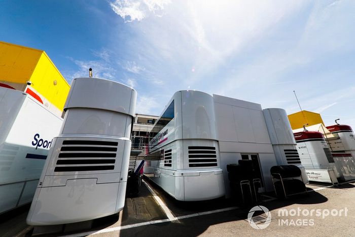 Racing Point Motorhome