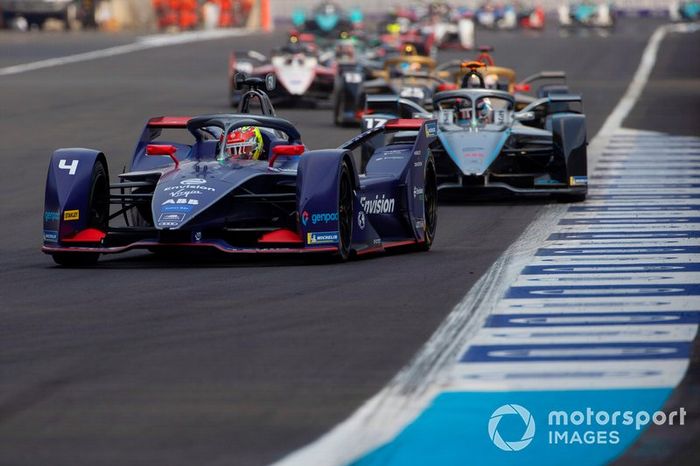 Robin Frijns, Virgin Racing, Audi e-tron FE06 Nyck De Vries, Mercedes Benz EQ, EQ Silver Arrow 01