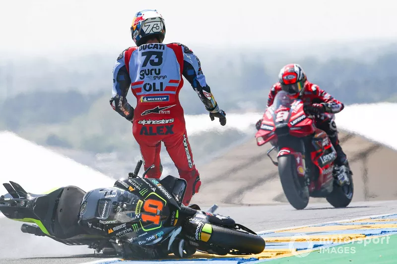 Alex Marquez, Gresini Racing crash