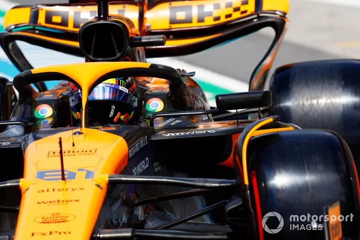 Oscar Piastri, McLaren MCL38 