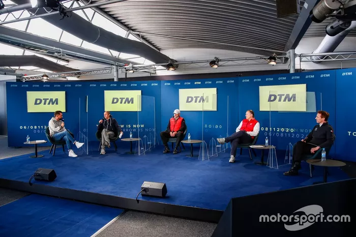 Matthias Killing, SAT1 TV, Gerhard Berger, Presidente ITR,  Chris Reinke, Capo di Audi Customer Racing, Lutz Leif Linden, AvD, Thomas JÃ¤ger, AMG