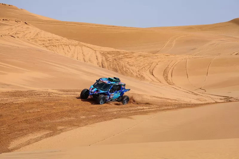 #328 X-Raid Yamaha Supported Team Yamaha: Ricardo Porem, Agusto Sanz