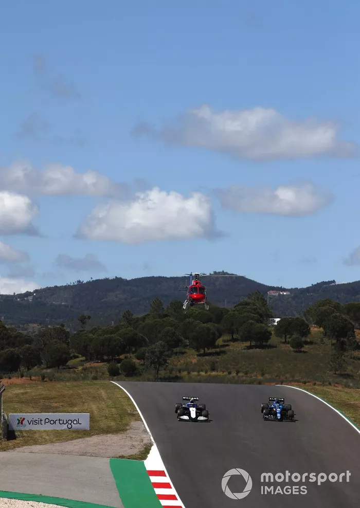 Nicholas Latifi, Williams FW43B, Fernando Alonso, Alpine A521
