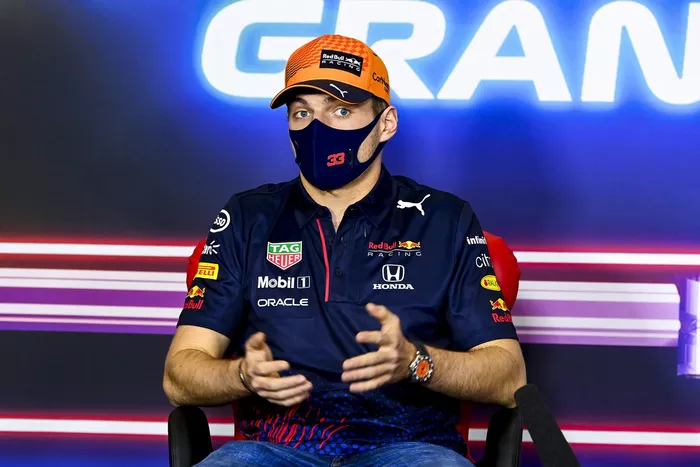 Max Verstappen, Red Bull Racing en la conferencia de prensa