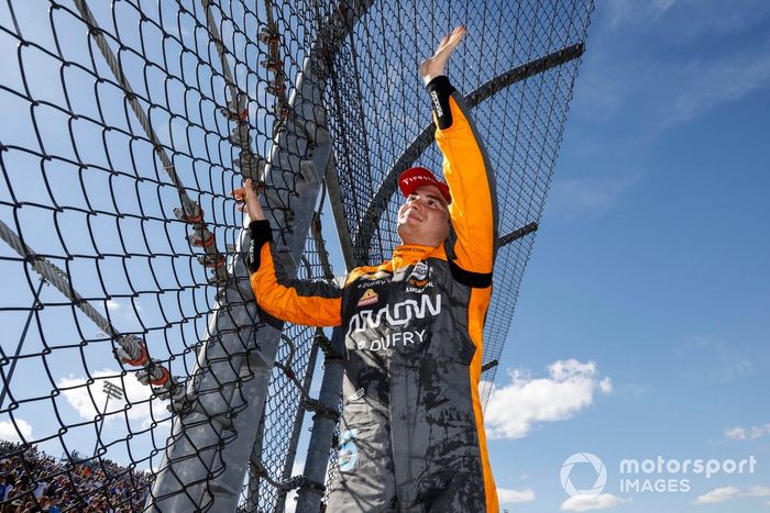 Ganador  Patricio O'Ward, Arrow McLaren SP Chevrolet