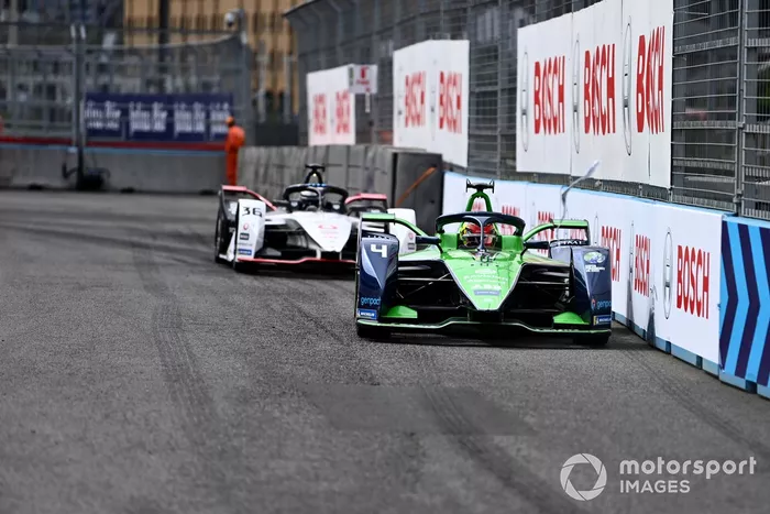 Robin Frijns, Envision Racing, Audi e-tron FE07, Andre Lotterer, Porsche, Porsche 99X Electric