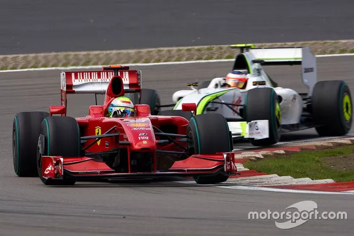 Felipe Massa, Ferrari y Rubens Barrichello, Brawn