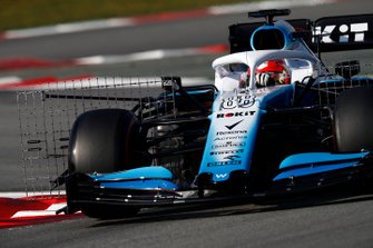 Robert Kubica, Williams FW42 with aero sensors