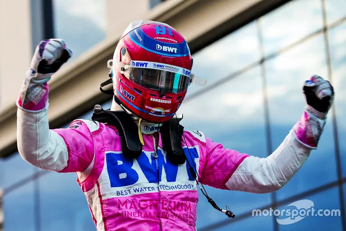 Ganador de la pole Lance Stroll, Racing Point