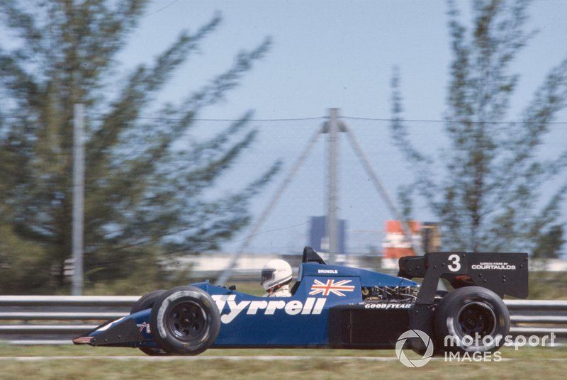 Martin Brundle, Tyrrell 012 Ford