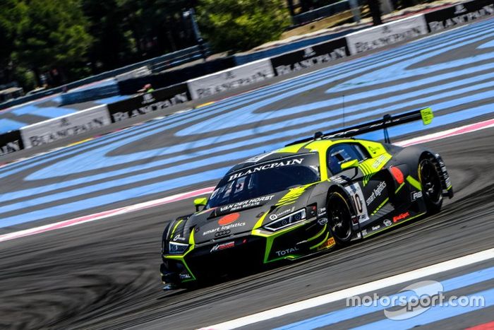 #10 Belgian Audi Club Team WRT Audi R8 LMS GT3 Evo: Charles Weerts, Rik Breukers, TBC