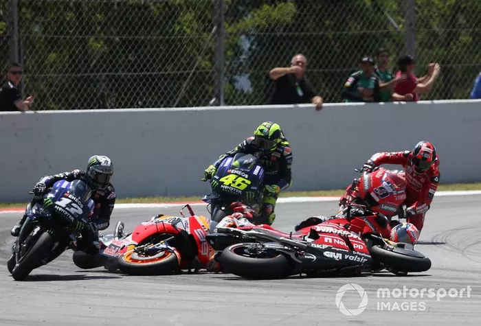 Jorge Lorenzo, Repsol Honda Team crash