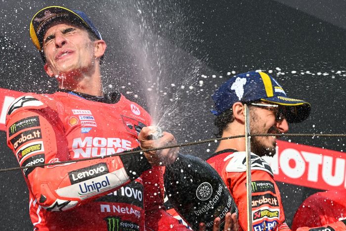 Francesco Bagnaia, Ducati Team, Marc Marquez, Ducati Team