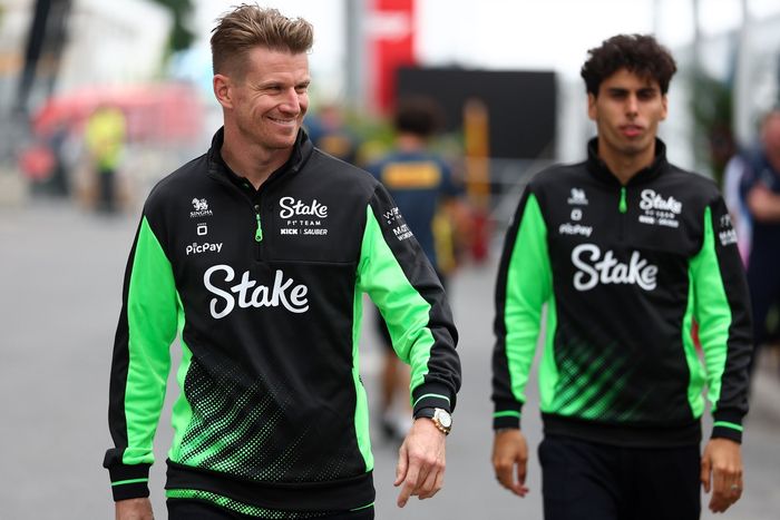 Nico Hulkenberg, Sauber, Gabriel Bortoleto, Sauber