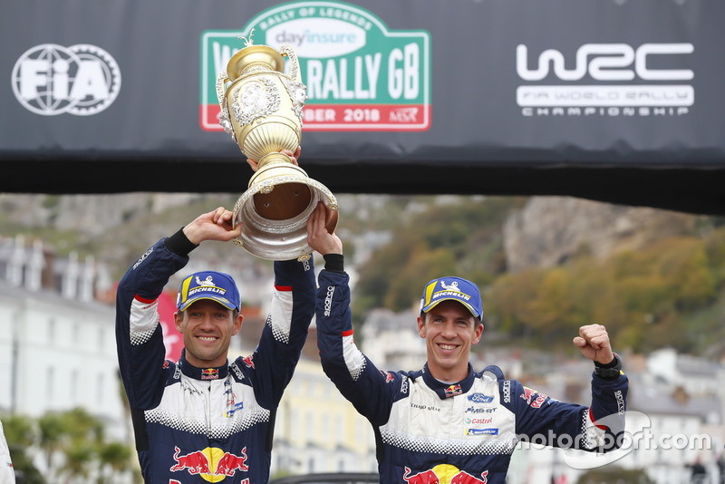 Les vainqueurs Sébastien Ogier, Julien Ingrassia, M-Sport Ford WRT Ford Fiesta WRC