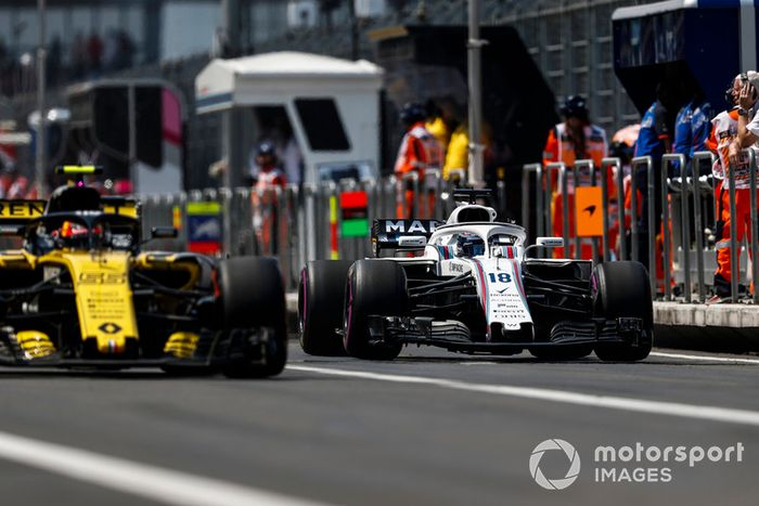 Carlos Sainz Jr., Renault Sport F1 Team R.S. 18, Lance Stroll, Williams FW41