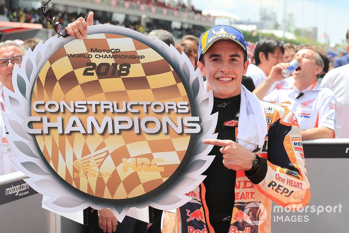 Ganador de la carrera Marc Marquez, Repsol Honda Team