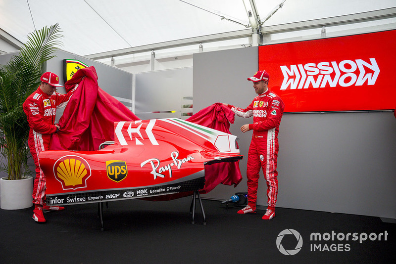 Новая ливрея Ferrari