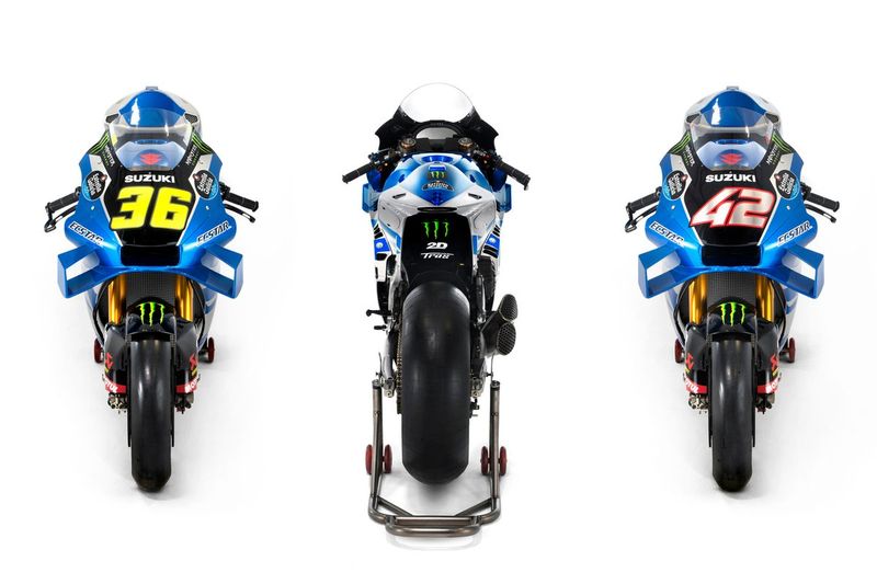 Suzuki reveals revised livery for 2022 MotoGP season