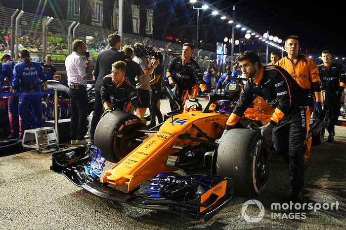 Fernando Alonso, McLaren MCL33 