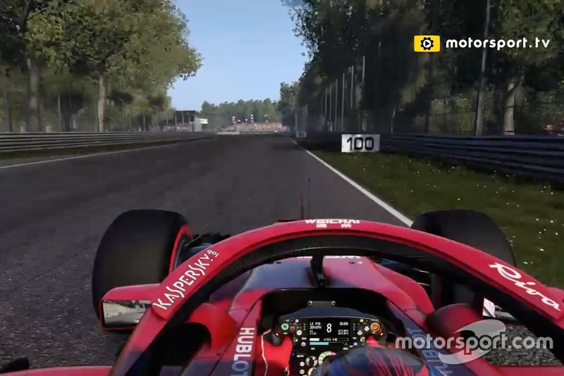 Pengereman keras lagi menuju chicane kedua. Jika Anda bisa mengambil banyak kerb sebanyak mungkin tanpa membuat tidak stabil, itu akan menjadi cara tercepat. Exit yang cukup sulit.