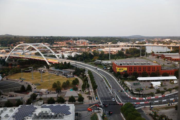 Un vistazo aéreo del circuito