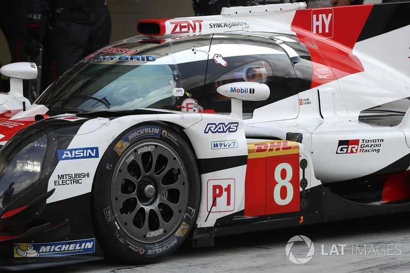 #8 Toyota Gazoo Racing Toyota TS050-Hybrid: Fernando Alonso