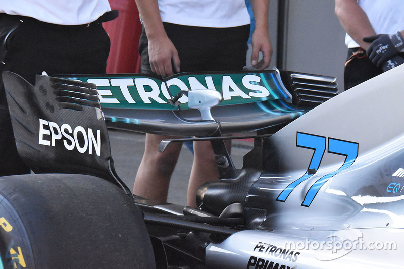 Mercedes-AMG F1 W09 arka kanat detay