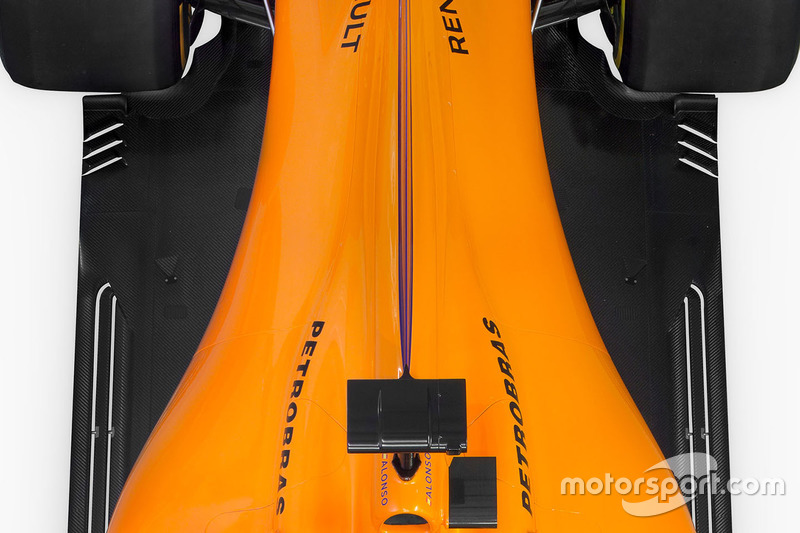 Arrière de la McLaren MCL33