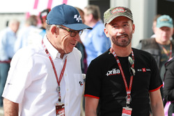 Carmelo Ezpeleta, PDG de Dorna Sports et Max Biaggi