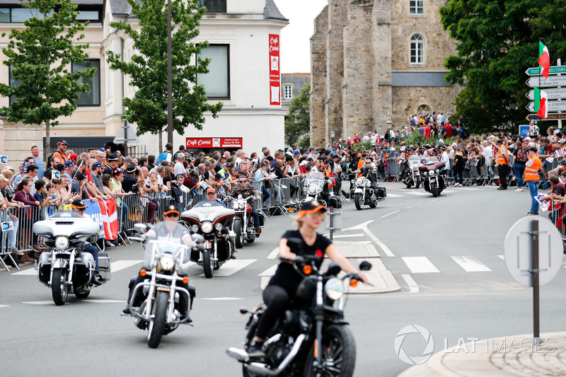 Motorbike parade
