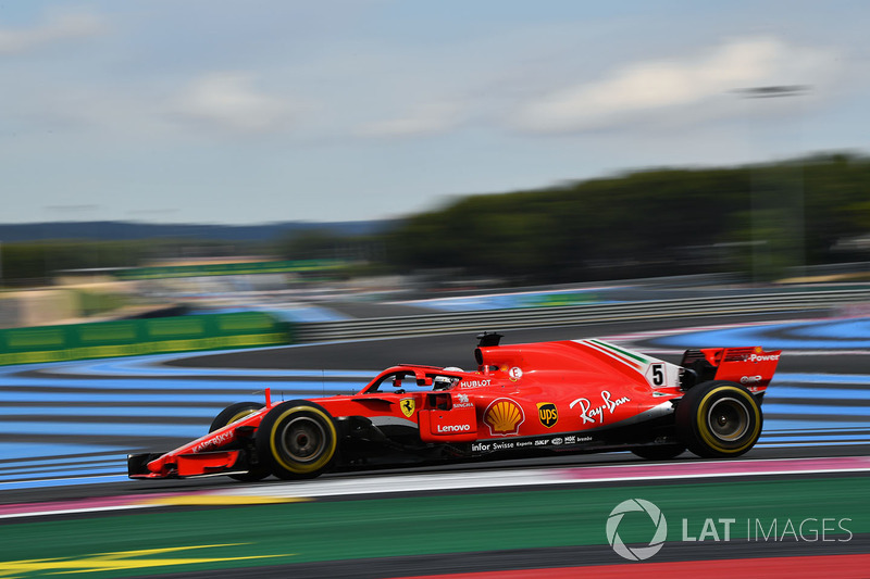 GP de Francia: Sebastian Vettel: (5º en carrera)