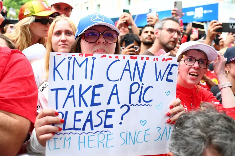 Andrea Kimi Antonelli, fan de Mercedes