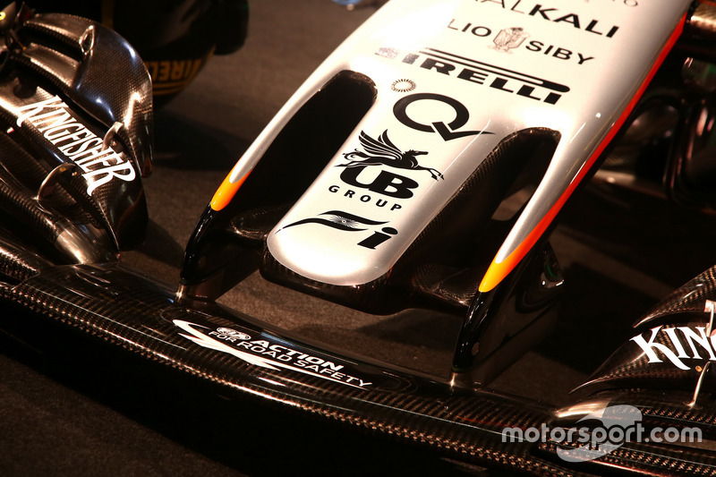 Force India VJM10: Nase