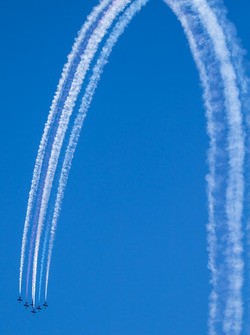 Pre-race airshow