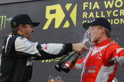 Podium : Petter Solberg, Petter Solberg World RX Team, et Kevin Eriksson, Olsbergs MSE