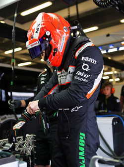 Nikita Mazepin, Sahara Force India F1 Team, Testfahrer