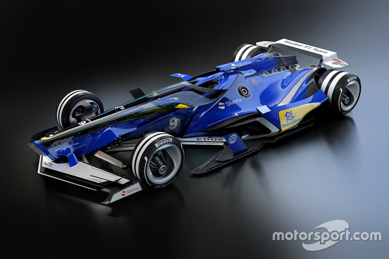 Sauber 2030 diseño fantasy