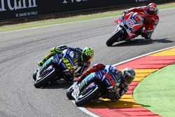 Jorge Lorenzo, Yamaha Factory Racing; Valentino Rossi, Yamaha Factory Racing