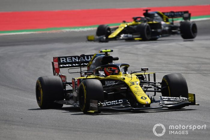 Esteban Ocon, Renault F1 Team R.S.20, Daniel Ricciardo, Renault F1 Team R.S.20