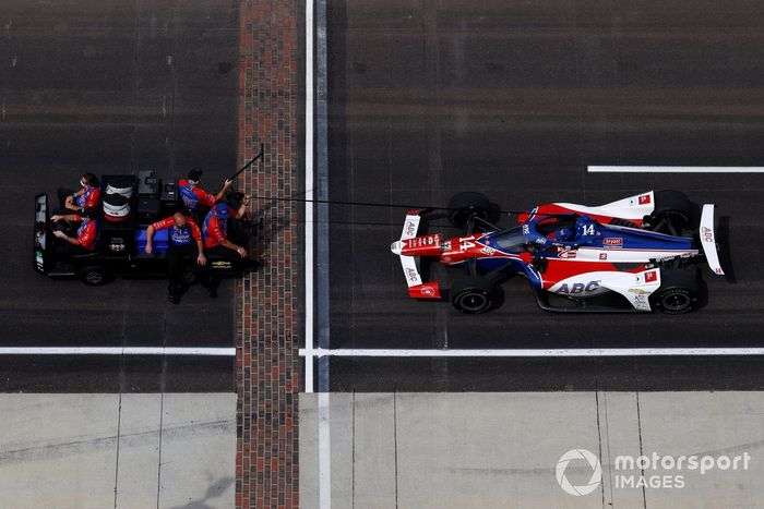 Tony Kanaan, A.J. Foyt Enterprises Chevrolet