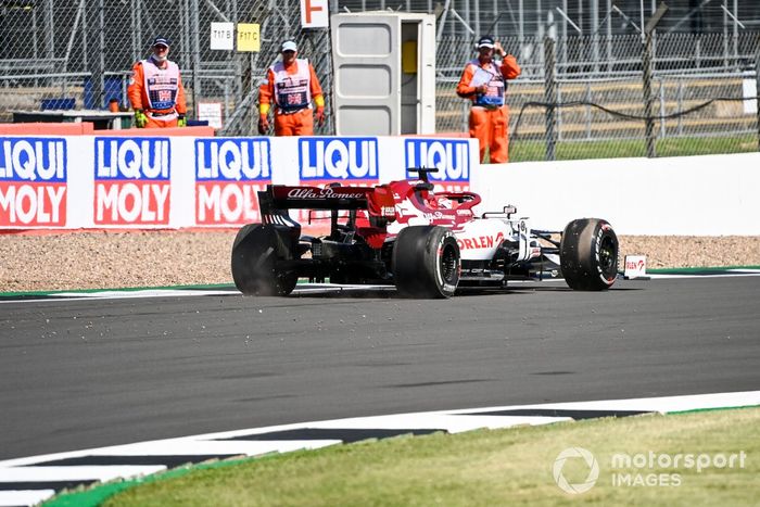 Trompo de Kimi Raikkonen, Alfa Romeo Racing C39
