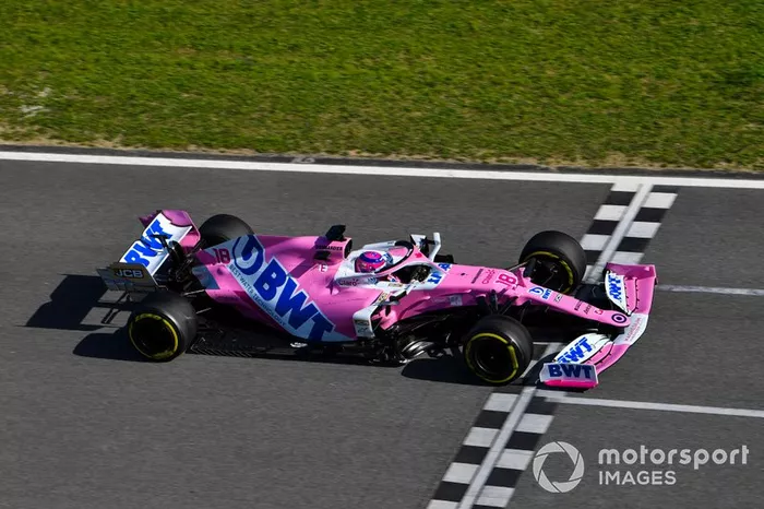 16º Lance Stroll, Racing Point RP20: 1:17.118 (con neumáticos C3)