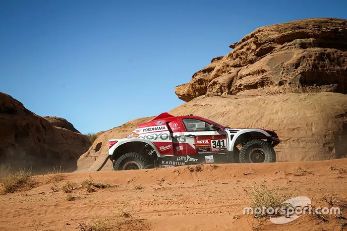 #341 Ssangyong Motorsport Koorando DKR: Oscar Fuertes Aldanondo, Diego Vallejo