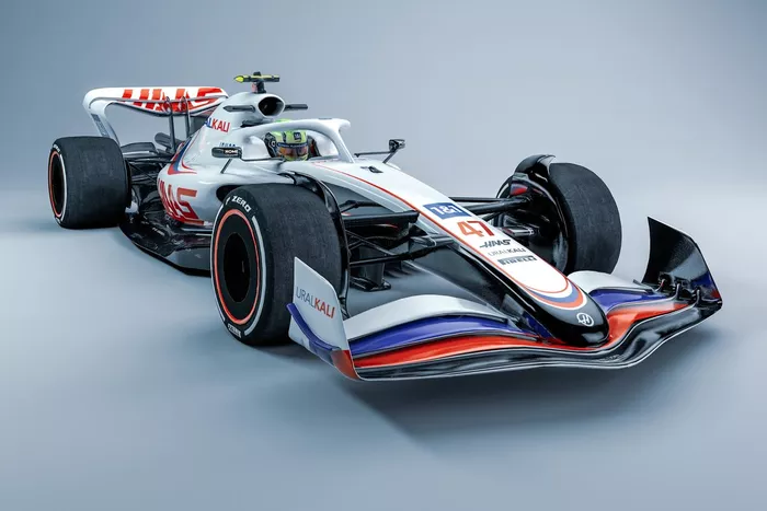 Boceto del Haas F1 para 2022