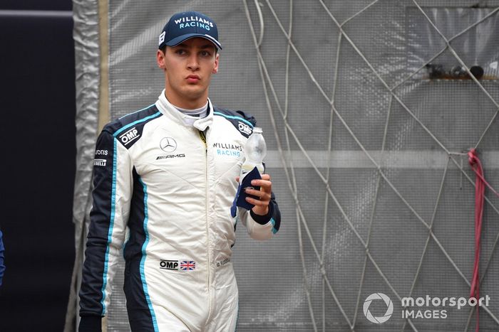 George Russell, Williams, after Qualifying