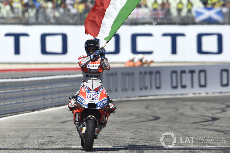 Race winner Andrea Dovizioso, Ducati Team