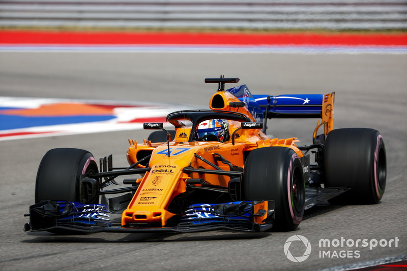 Lando Norris a participé aux EL1 de F1 avec McLaren