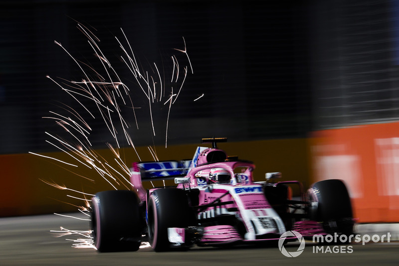7: Sergio Perez, Racing Point Force India VJM11, 1:37.985