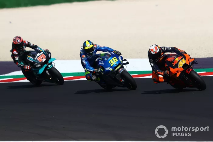 Pol Espargaró, Red Bull KTM Factory Racing Joan Mir, Team Suzuki MotoGP Fabio Quartararo, Petronas Yamaha SRT